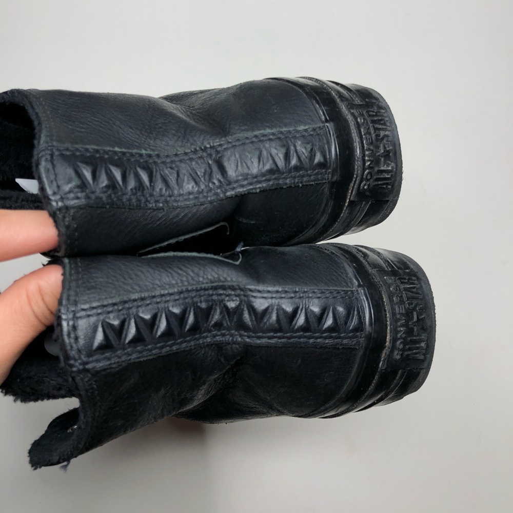Converse Ctas Lift Ripple Hi Black Shoes Boots - Picture 7 of 16